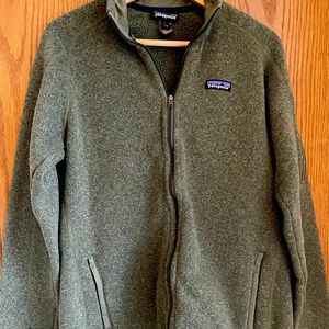 Patagonia Womens Full Zip Green “Better Sweater Jacket”